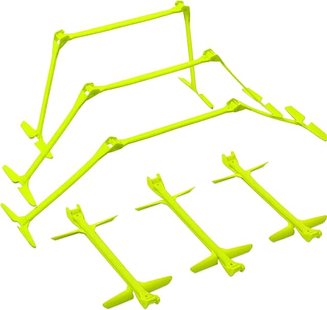 Set of 6 Adjustable Training Hurdles