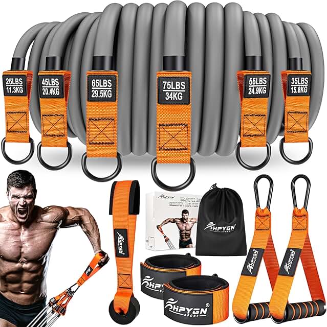 Heavy Resistance Bands Training Set