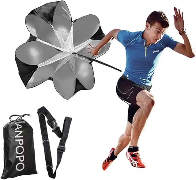 Adjustable Speed Resistance Parachute